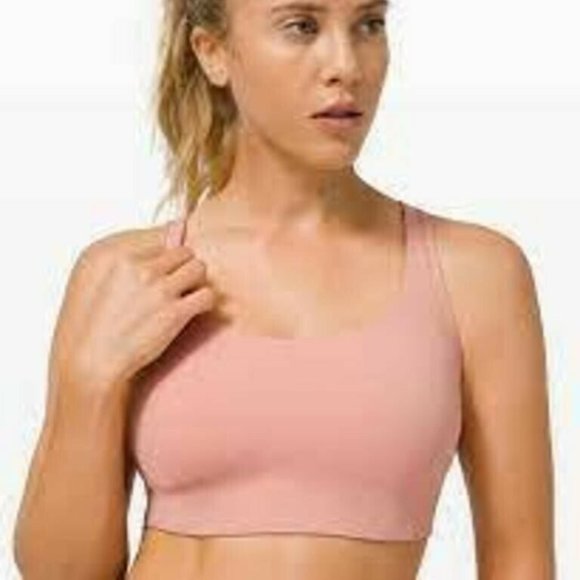 lululemon athletica Other - All Powered Up Bra Size 40 C NWT Lululemon PNPA Pink Pastel